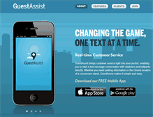 Tablet Screenshot of guestassistapp.com